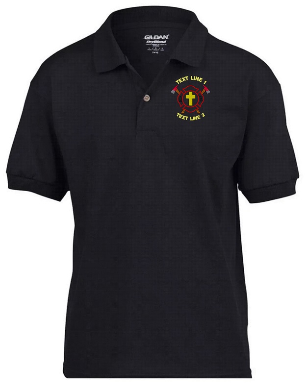 Fire Dept. Chaplain Polo (image for) Fire Dept. Chaplain Polo